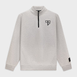 Club trainingspak half zip sweater | grijs - HEREN