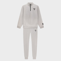Club trainingspak met half zip | grijs - HEREN