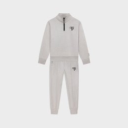 Club trainingspak met half zip | grijs - KIDS