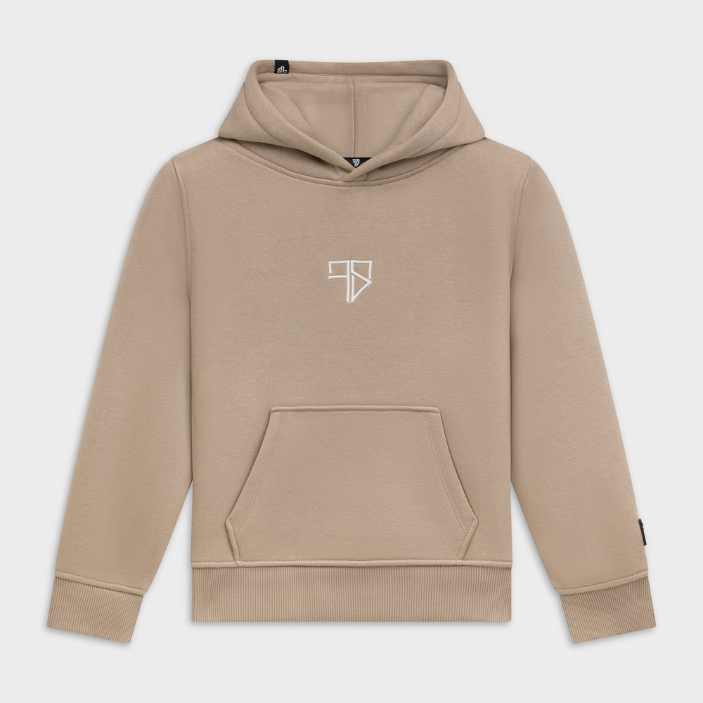 Enzo Tracksuit hoodie beige kids van Frenky S