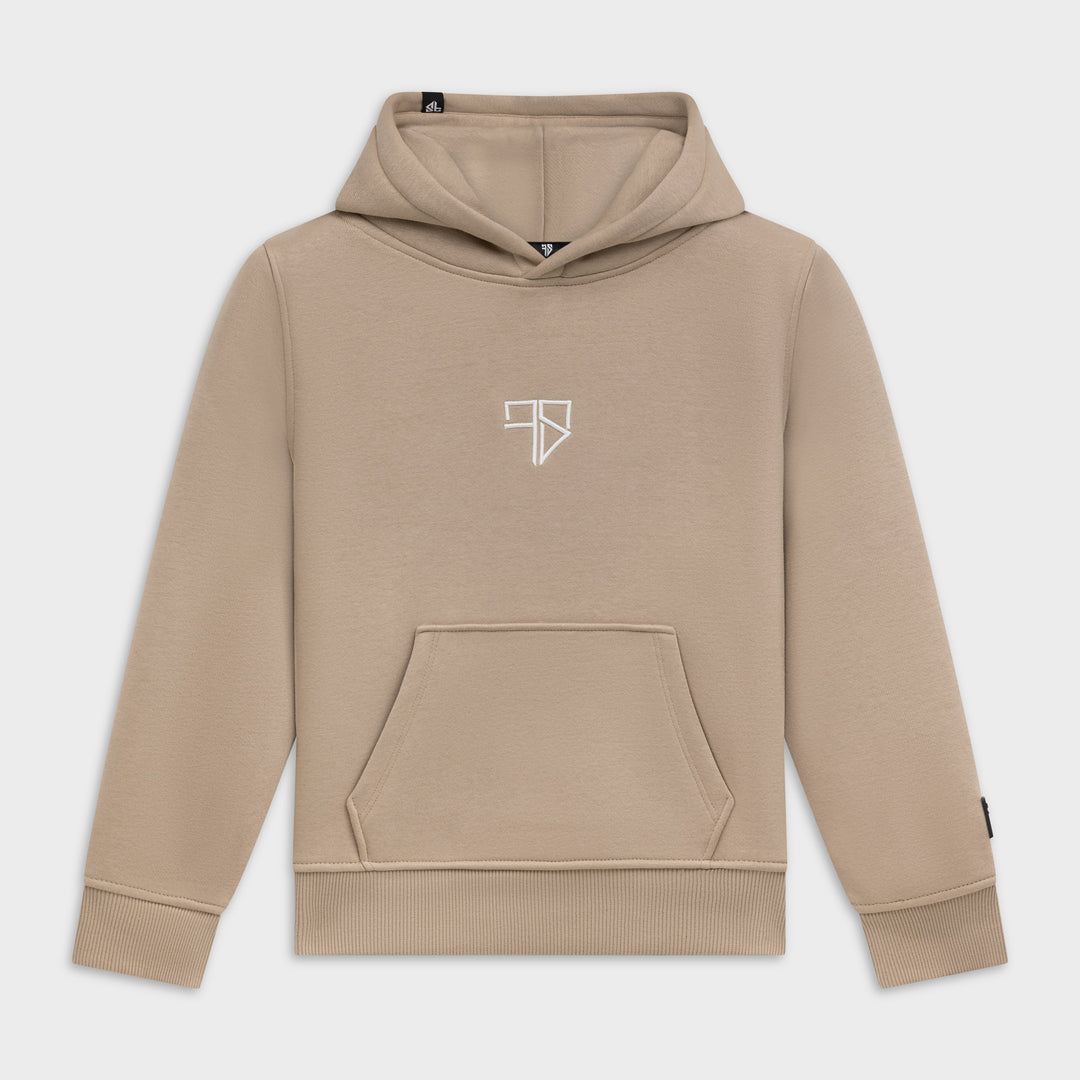 Enzo Tracksuit hoodie beige kids van Frenky S