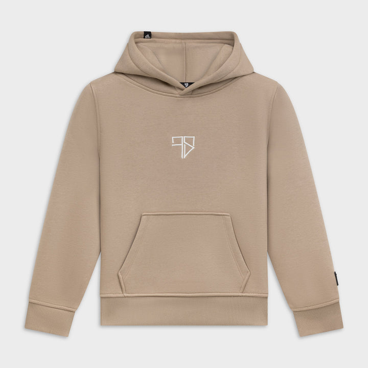 Enzo Tracksuit hoodie beige kids van Frenky S
