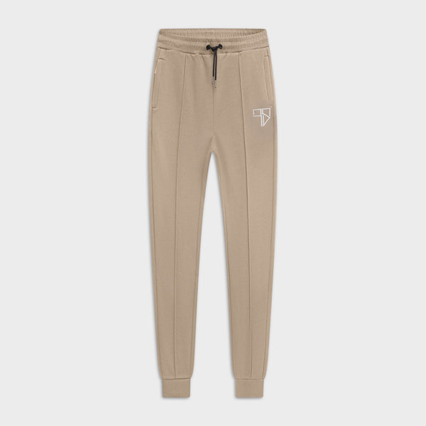 Enzo Tracksuit pants beige heren, katoenen joggingbroek van Frenky S