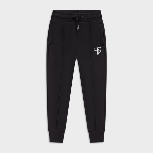 Enzo Tracksuit pants zwart kids, katoenen joggingbroek van Frenky S