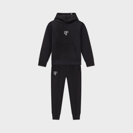 Enzo trainingspak met hoodie | zwart - KIDS