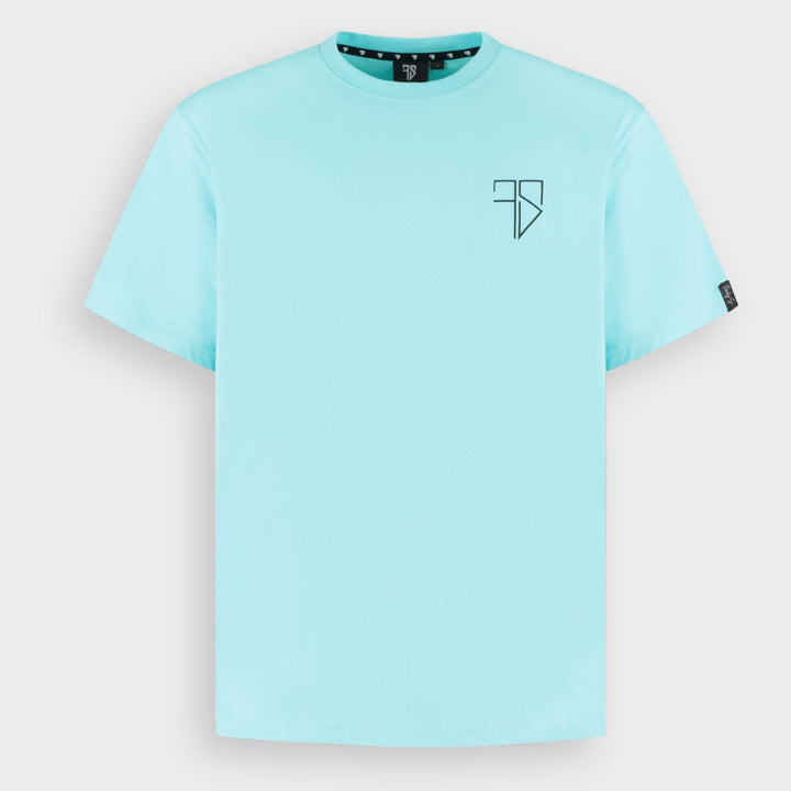 RIO t-shirt | aqua blauw - HEREN