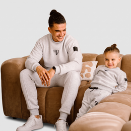 Nevio trainingspak met sweater | grijs - VADER + ZOON