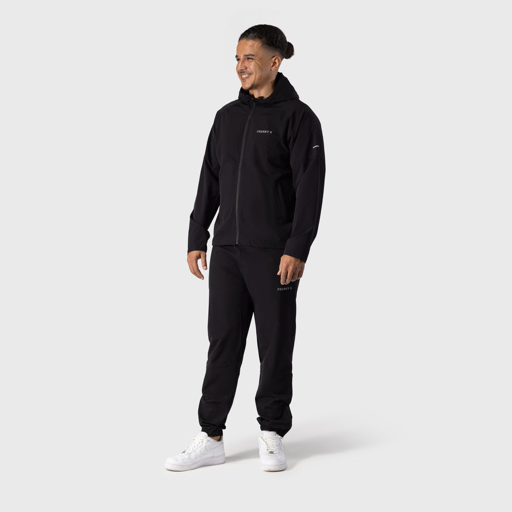 Heren Active suit zwart Frenky S, lifestyle foto