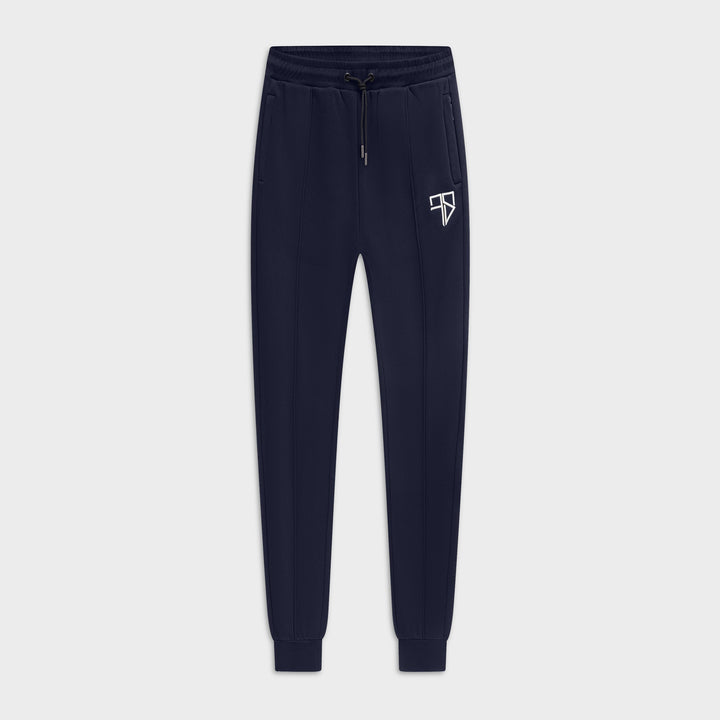 Nevio Tracksuit pants navy blauw heren, katoenen joggingbroek van Frenky S