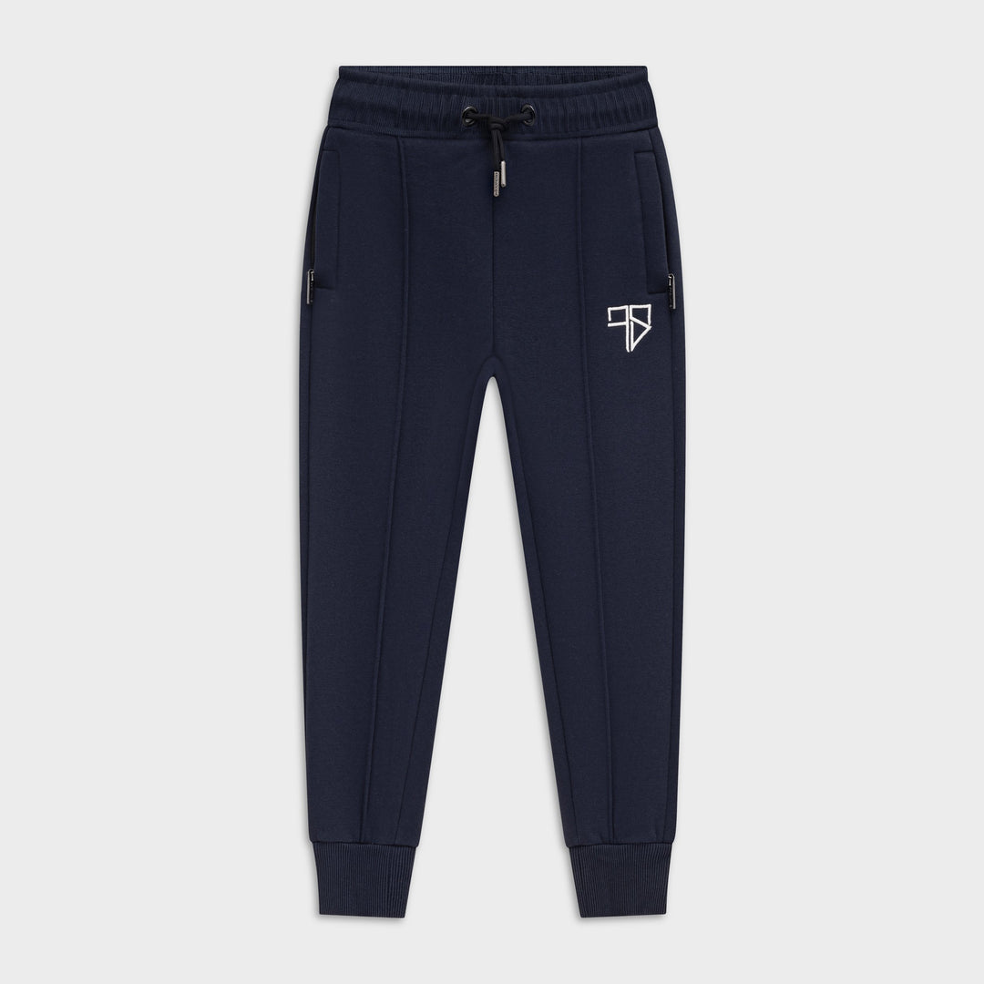 Nevio Tracksuit pants navy blauw kids, katoenen joggingbroek van Frenky S