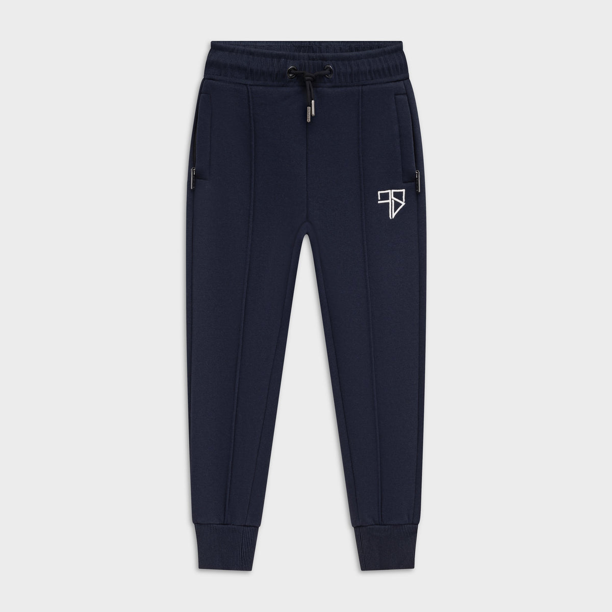 Nevio Tracksuit pants navy blauw kids, katoenen joggingbroek van Frenky S