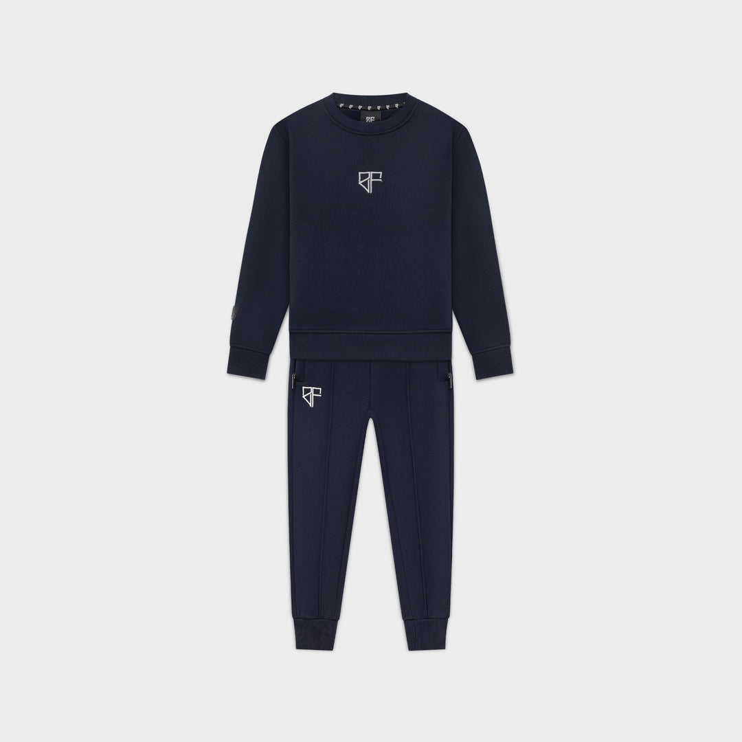 Kinder Nevio Tracksuit navy blauw: trainingspak met sweater voor jongens van Frenky S