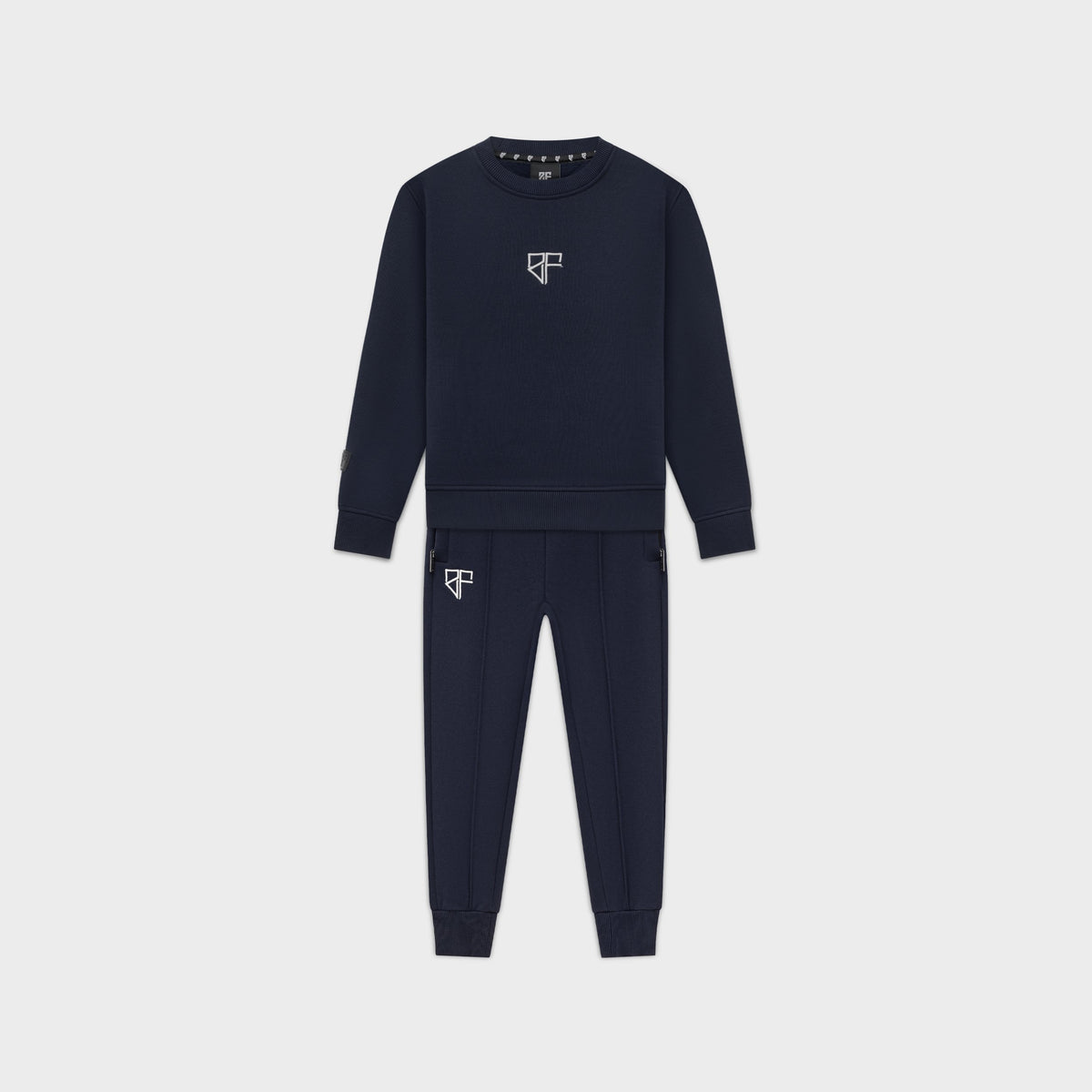 Kinder Nevio Tracksuit navy blauw: trainingspak met sweater voor jongens van Frenky S