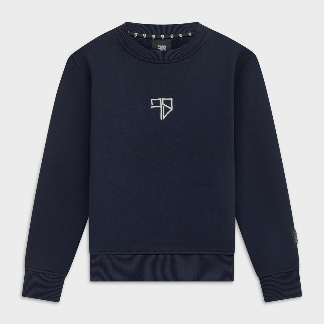 Nevio Tracksuit sweater navy blauw kids van Frenky S