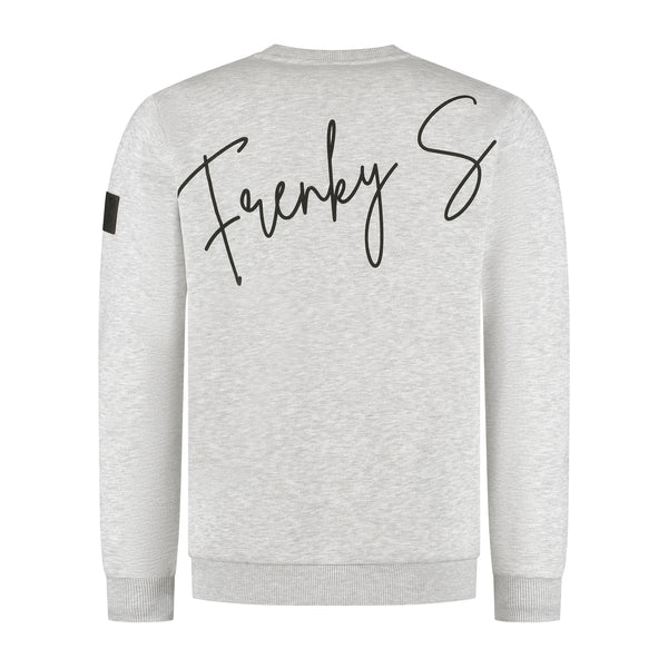 NEVIO Trainingsanzug mit Pullover | Grau - Herren