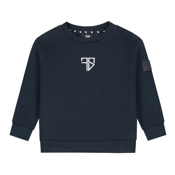 NEVIO trainingspak met sweater | navy blauw - VADER + ZOON