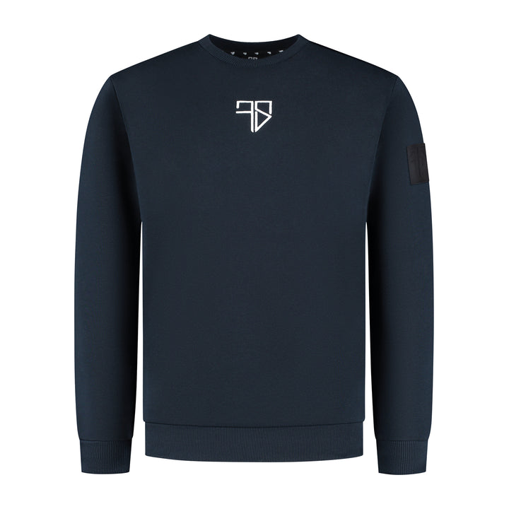 NEVIO trainingspak met sweater | navy blauw - VADER + ZOON