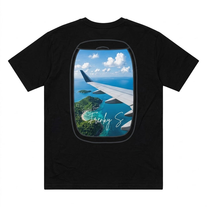 TRAVEL t-shirt | zwart - HEREN